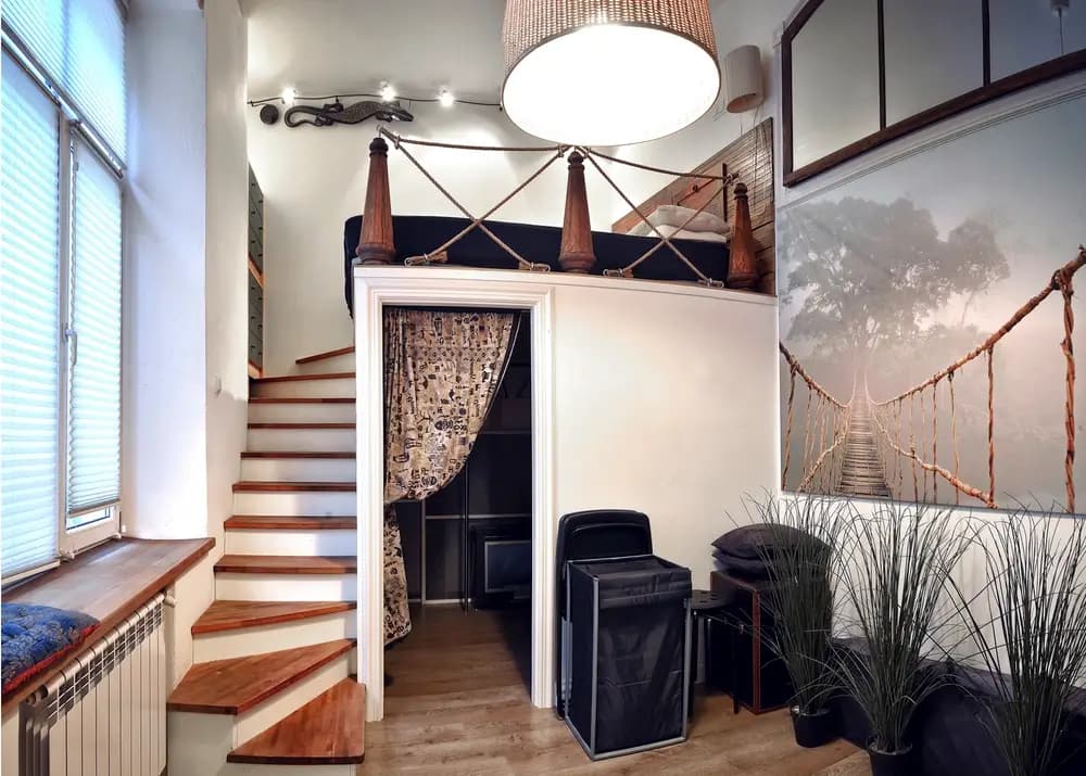 Двухуровневая квартира в старом фонде